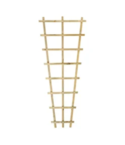 Holz-Trapezrankgitter, 180 Cm