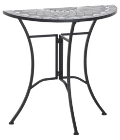 Siena Garden Mosaiktisch Como Halbrund, Ca. B35/H71/T70 Cm