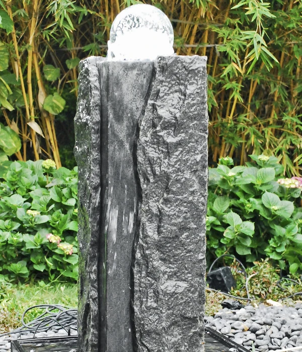 Dehner Granit-Gartenbrunnen Beata, Ca. B68/H85/T45 Cm – Bild 3