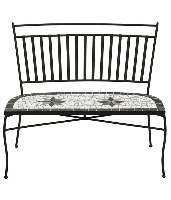 Dehner Mosaikbank Diana, 2-Sitzer – Bild 2