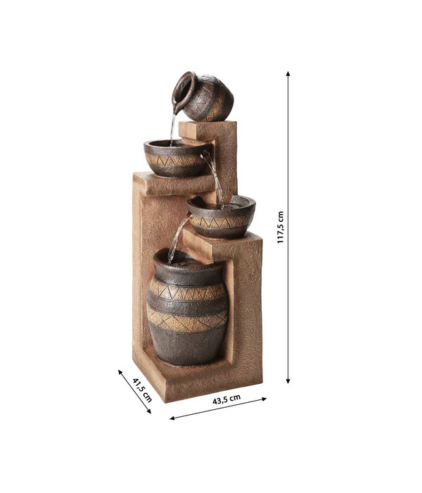 Dehner Polyresin-Gartenbrunnen Monterry, Ca. H117,5 Cm – Bild 6