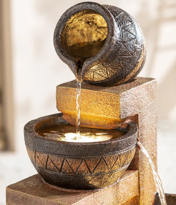 Dehner Polyresin-Gartenbrunnen Monterry, Ca. H117,5 Cm – Bild 8