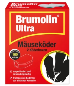 Brumolin Ultra Mäuseköder, 2er-Set