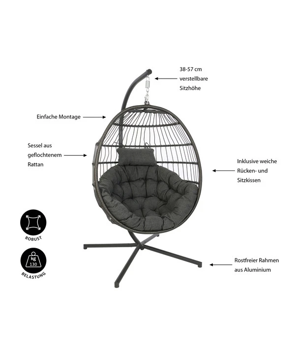 Sungörl Hängesessel Folt Meran – Bild 4